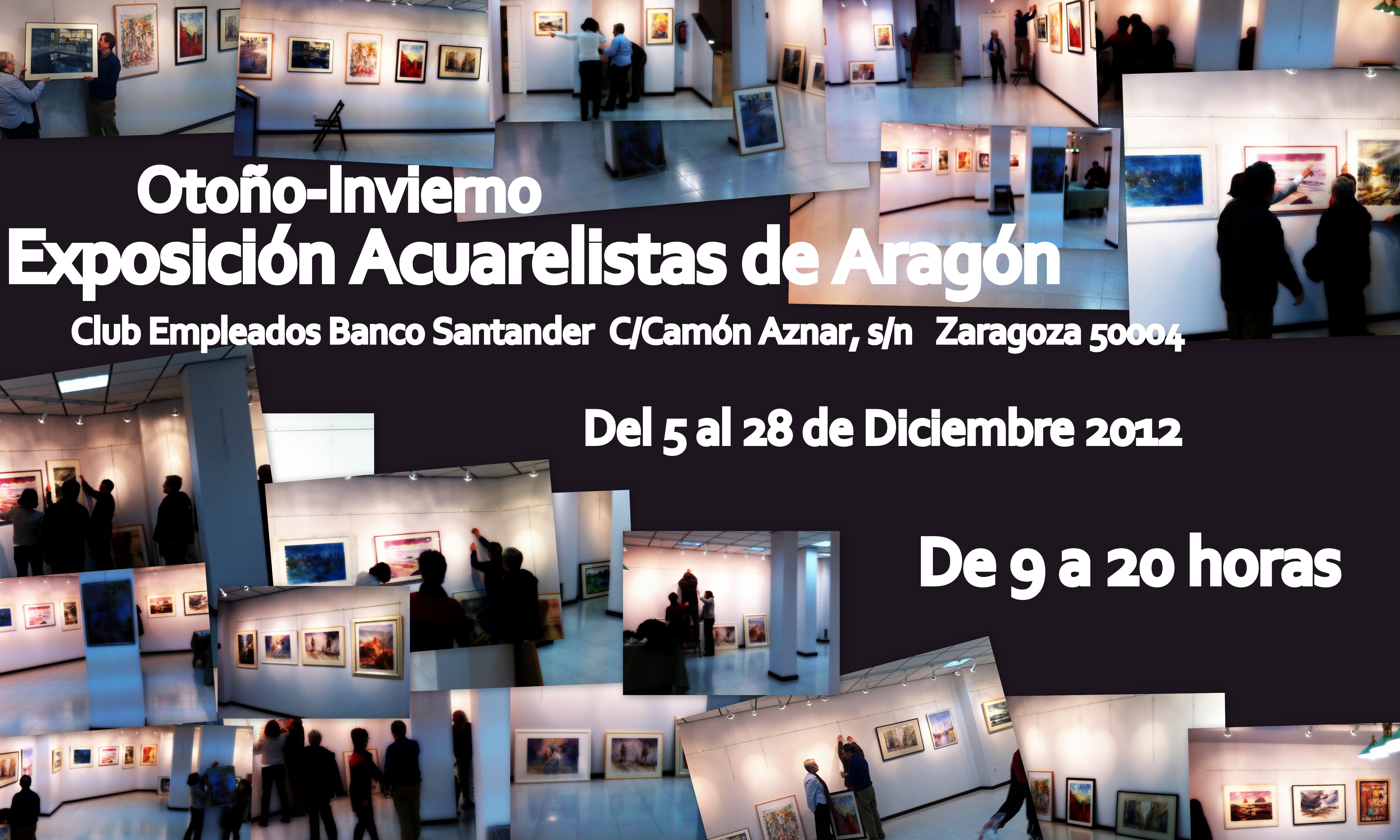 Salón de Otoño-Invierno, Acuarelistas de Aragón 2012